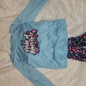 2 piece under armour outfit